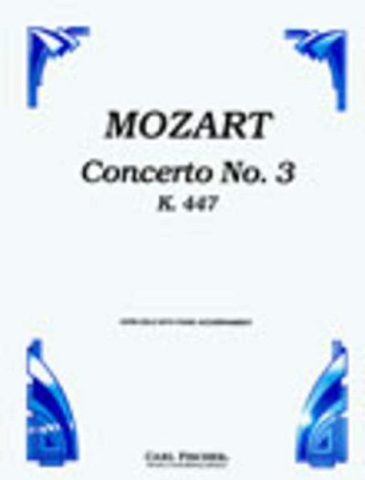 W.A. Mozart: Concerto No. 3, HrnKlav (KASt)