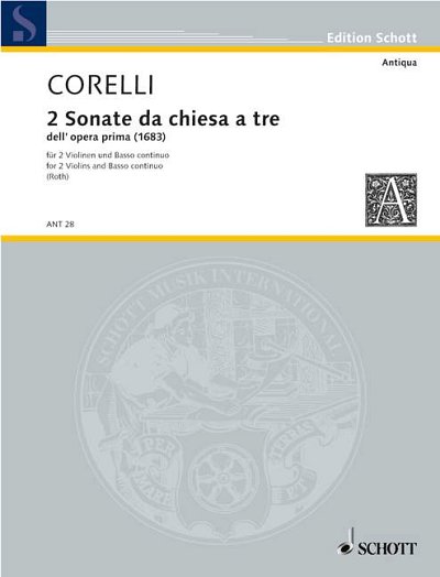 DL: A. Corelli: 2 Sonate, 2VlBc
