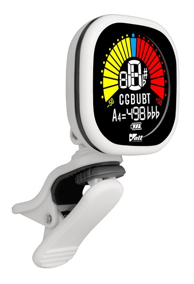 Volt Clip-Tuner RCT-5000-white 49x26x40mm , Akk
