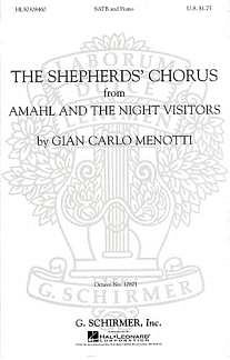 G.C. Menotti: Shepherd's Chorus, GchKlav (Chpa)