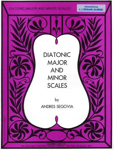 A. Segovia: Diatonic Major & Minor Scales, Git