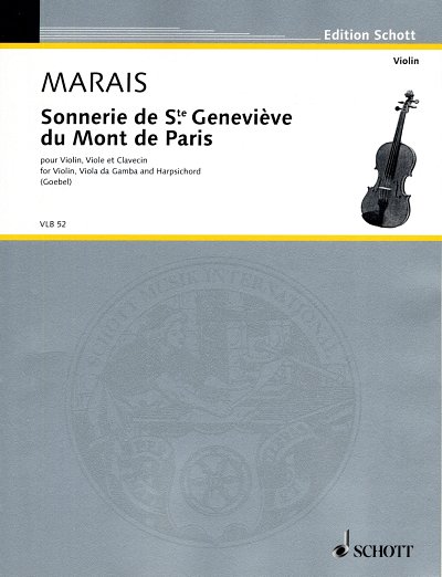 M. Marais: Sonnerie de St. Geneviève du Mont de Paris 