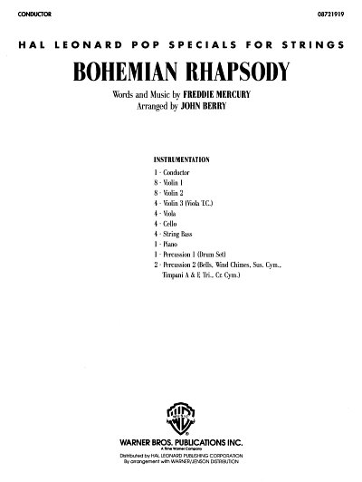 F. Mercury: Bohemian Rhapsody, Stro (Part.)