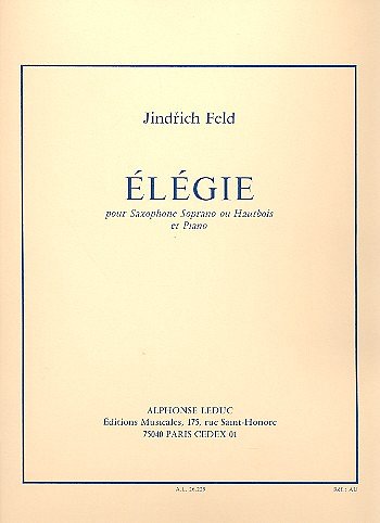 J. Feld: Jindrich Feld: Elegie (Part.)