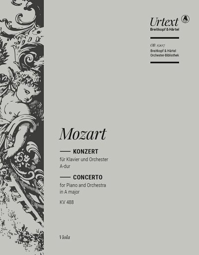 W.A. Mozart: Konzert für Klavier und Orchester Nr. 23 A-Dur KV 488