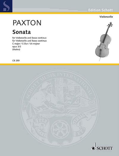 DL: S. Paxton: Sonata C-Dur, VcBc