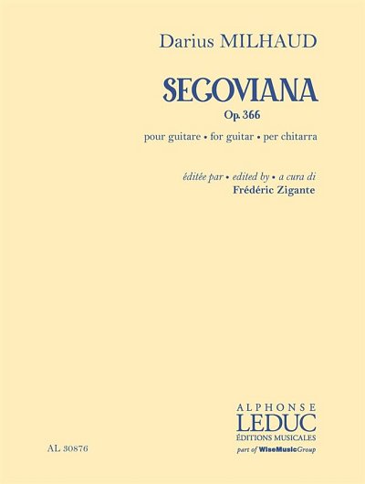 D. Milhaud: Segoviana op. 366, Git