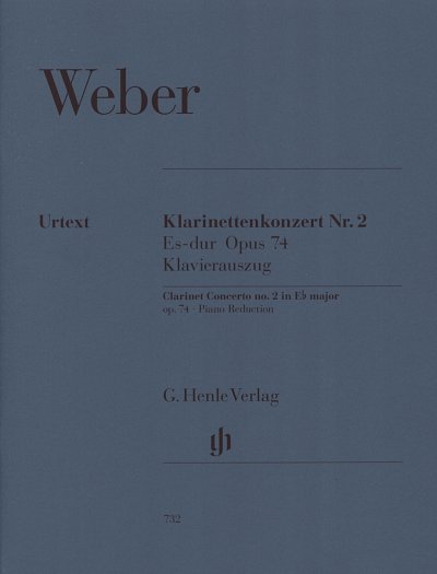 C.M. von Weber: Klarinettenkonzert Nr. 2, KlarKlv (KlavpaSt)
