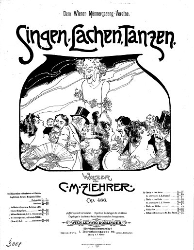 C.M. Ziehrer y otros.: Singen, Lachen, Tanzen op. 486