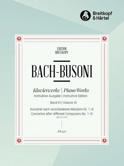 J.S. Bach: Konzerte nach verschiedenen Meistern Nr. 1-, Klav