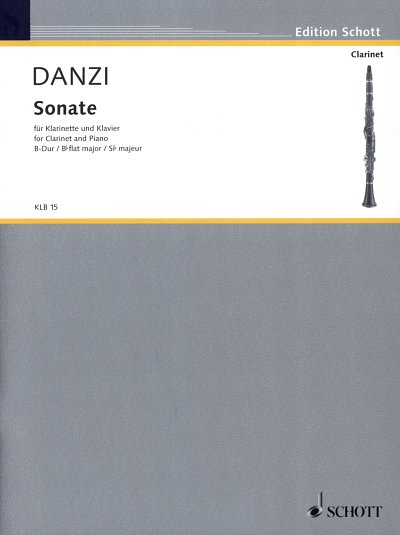F. Danzi: Sonate  B-Dur, KlarKlav (KlavpaSt)