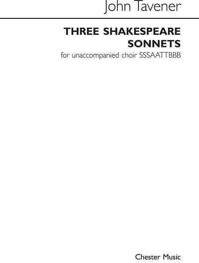 J. Tavener: Three Shakespeare Sonnets, GchKlav (KA)