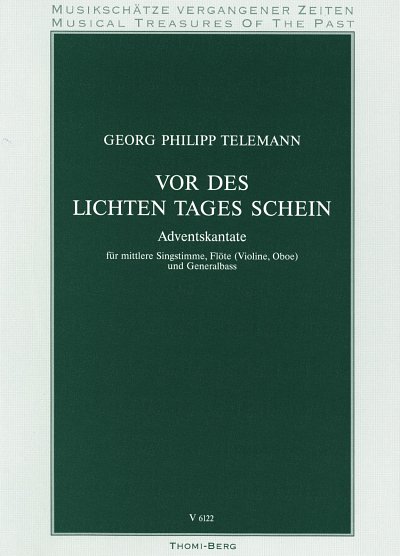 AQ: G.P. Telemann: Vor Des Lichten Tages Schein (B-Ware)