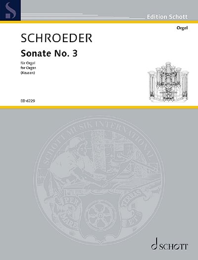 DL: H. Schroeder: Dritte Sonate, Org
