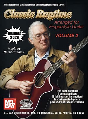 Classic Ragtime Guitar, Volume 2 Book/3-Cd Set (Bu+CD)