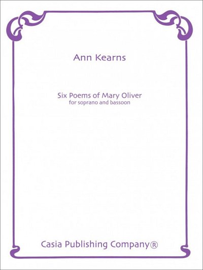 K. Ann: Six Poems of Mary Oliver