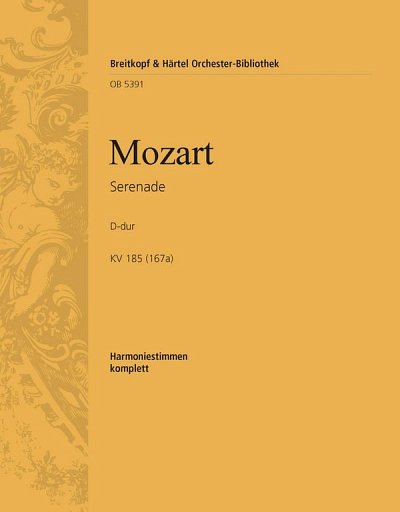 W.A. Mozart: Serenade D-dur KV 185 (167a), Sinfo (HARM)