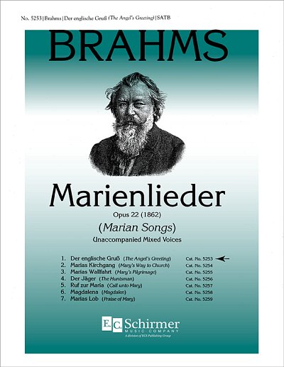 J. Brahms: Marienlieder: No. 1. Der englisc, Gch;Klav (Chpa)
