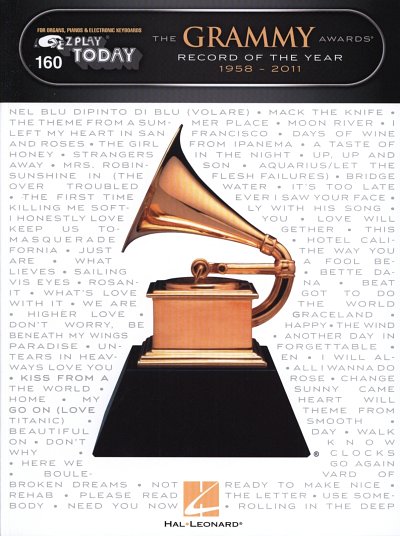 E-Z Play Today 160: The Grammy Awards Rec, Key(Klav/Eo) (SB)