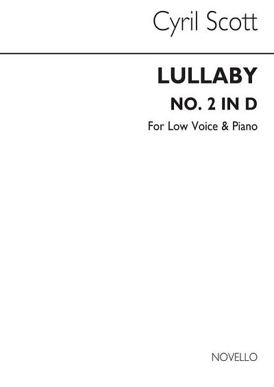 C. Scott: Lullaby Op.57 No.2 In Db, GesTiKlav (Bu)