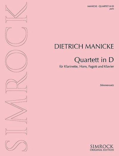 M. Dietrich: Quartett in D  (Stsatz)