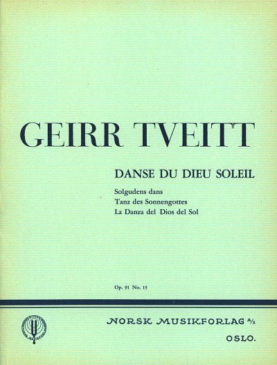 G. Tveitt: Tanz des Sonnengottes op. 91/15, Klav