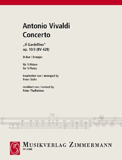 A. Vivaldi: Concerto en ré majeur