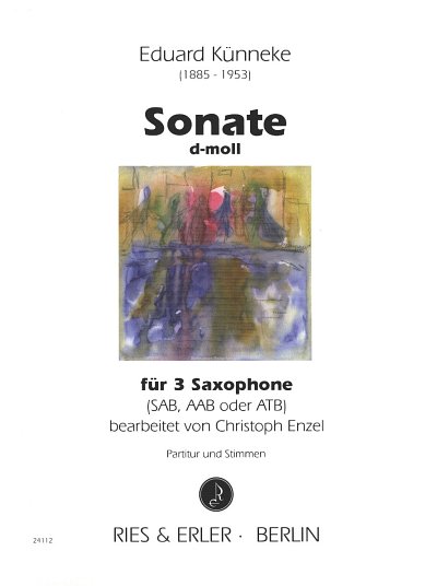 AQ: E. Kuenneke: Sonate d-Moll (Pa+St) (B-Ware)