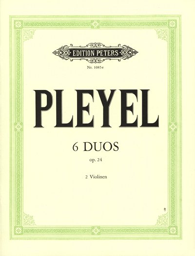 I.J. Pleyel: Kleine Duette Op 24