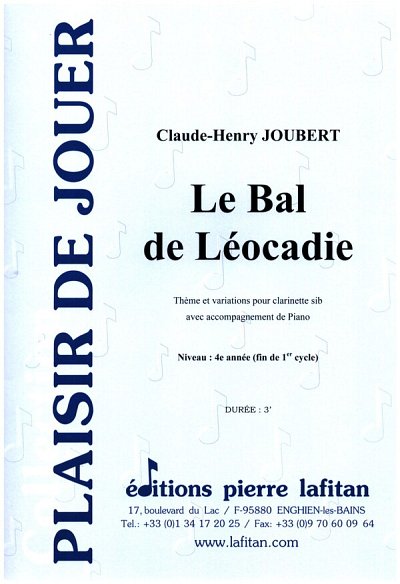 Le Bal de Léocadie, KlarKlv (KlavpaSt)