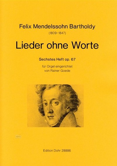 F. Mendelssohn Barth: Lieder ohne Worte Heft 6 , Org (Part.)