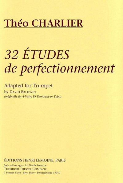 T. Charlier: 32 Etudes De Perfectionnement, Trp