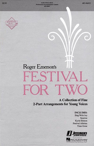 R. Emerson: Festival for Two Collection, Ch2Klav (Chpa)