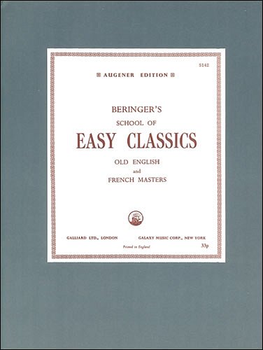 O. Beringer: Old English and French Masters, Klav