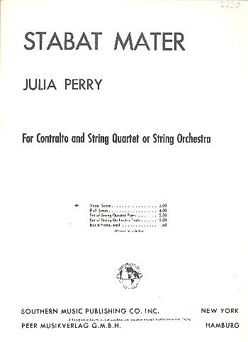 J. Perry: Stabat Mater