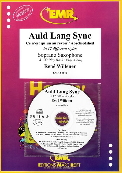 R. Willener: Auld Lang Syne, Ssax (+CD)