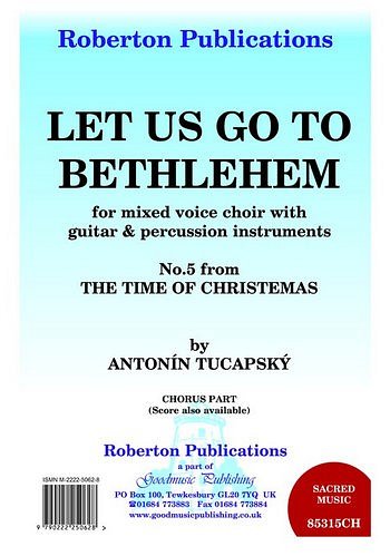 Let Us Go To Bethlehem, GchKlav (Chpa)