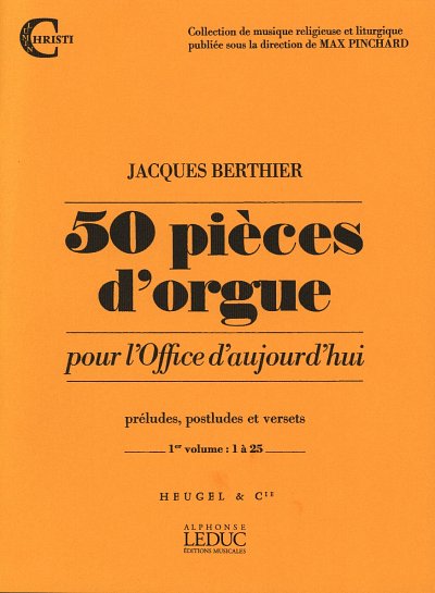 50 Pieces d'Orgues - Vol. 1, Org