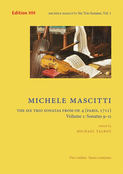 M. Mascitti: The Six Trio Sonatas from op. 4 , 2VlBc (Pa+St)
