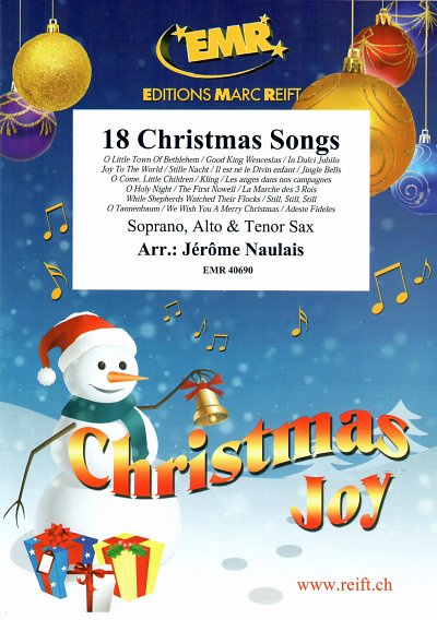 J. Naulais: 18 Christmas Songs, 3sax