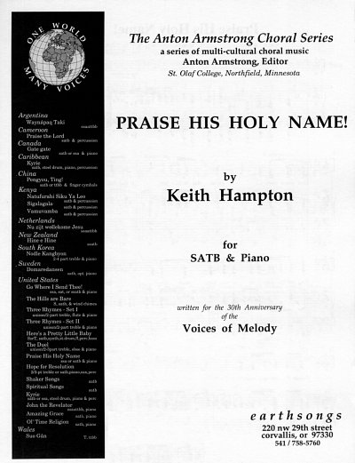 K. Hampton: Praise his Holy Name, GchKlav (Part.)