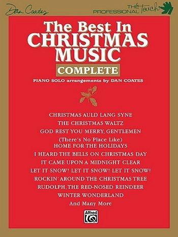 The Best in Christmas Music Complete, Klav