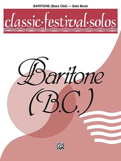 Classic Festival Solos 1 Baritone