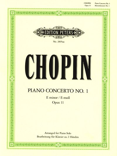 F. Chopin: Konzert für Klavier und Orchester Nr. 1 e-M, Klav