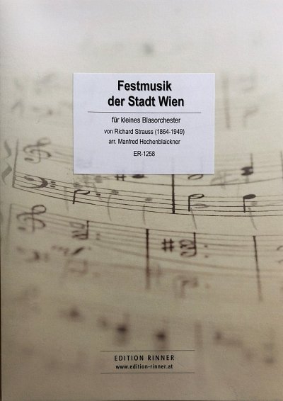 R. Strauss: Festmusik der Stadt Wien, Blaso (Pa+St)