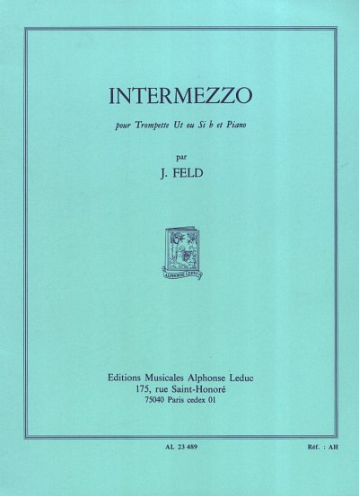 J. Feld: Intermezzo (Bu)