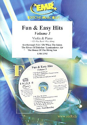 T. Barclay: Fun & Easy Hits Volume 3, VlKlav (+CD)