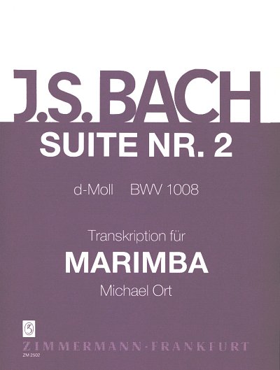 J.S. Bach: Suite 2 D-Moll Bwv 1008 (Vc)
