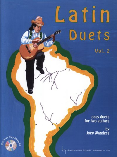 J. Wanders: Latin Duets 2, 2Git (Sppa+CD)