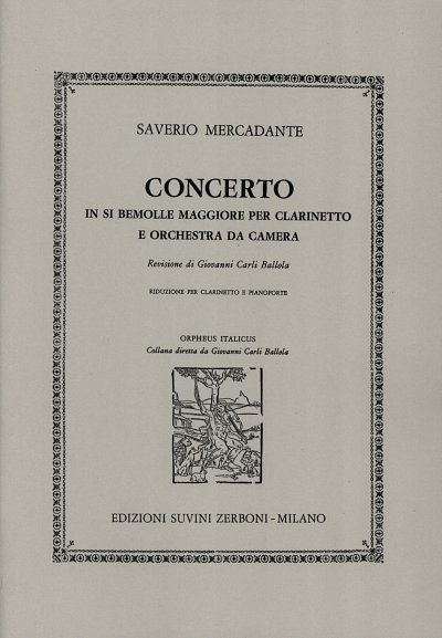 S. Mercadante: Concerto Op. 101 in Si bemolle maggiore